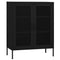 Lady Jillian -  Storage Cabinet Black 80x35x101,5 cm Steel - Model 4